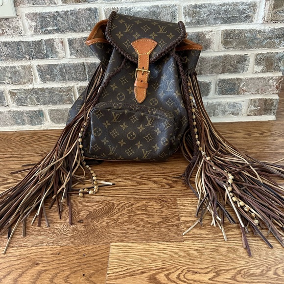 Louis Vuitton backpack with embellishments from “vintage boho bag” - Picture 5 of 10